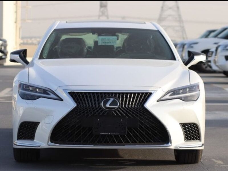 2024 Lexus LC 500 5.0-liter V8 Petrol Engine White Black Luxury Sedan GCC Specs