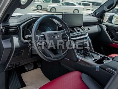 2024 Toyota Land Cruiser VXR 3.5 Litres V6 PETROL Engine Silver Red SUV Automatic
