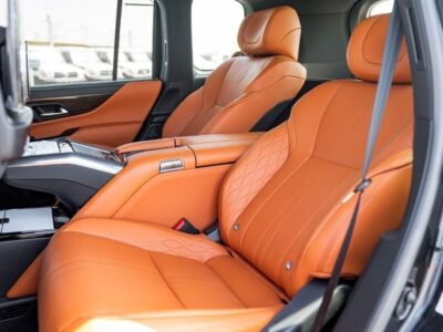 2024 LEXUS LX600 VIP 3.5 Litres 6 Cylinders petrol Engine Black Tan SUV GCC Specs