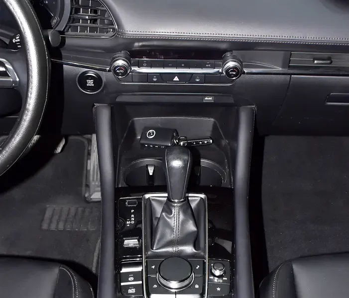 2023 Mazda 3 V Grade 4 Cylinders Petrol Engine White Black Sedan GCC Specifications