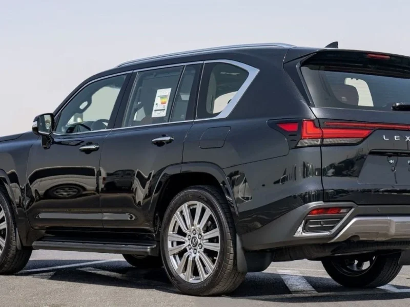 2024 LEXUS LX600 VIP 3.5 Litres 6 Cylinders petrol Engine Black Tan SUV GCC Specs