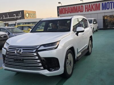2026 Lexus LX 600 3.5 Litres 6 Cylinders Petrol Engine White Tan SUV GCC Specs