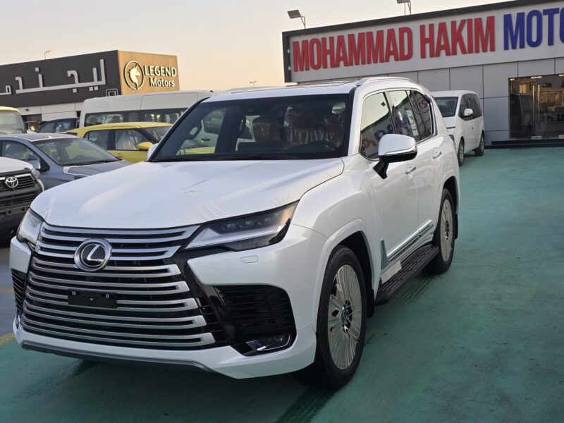 2026 Lexus LX 600 3.5 Litres 6 Cylinders Petrol Engine White Tan SUV GCC Specs