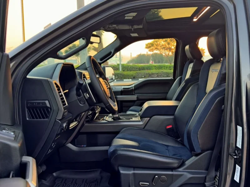 2020 Ford F150 Raptor SUPER CAB 3.5 Litres 6 Cylinders Petrol Engine Grey Black Pickup GCC