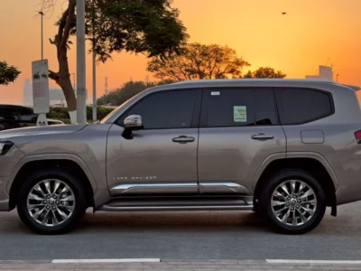 2024 Toyota Land Cruiser GXR 3.5 Litres V6 Twin Turbo Petrol Engine Bronze Beige SUV GCC