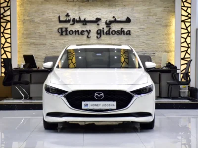2023 Mazda 3 V Grade 4 Cylinders Petrol Engine White Black Sedan GCC Specifications
