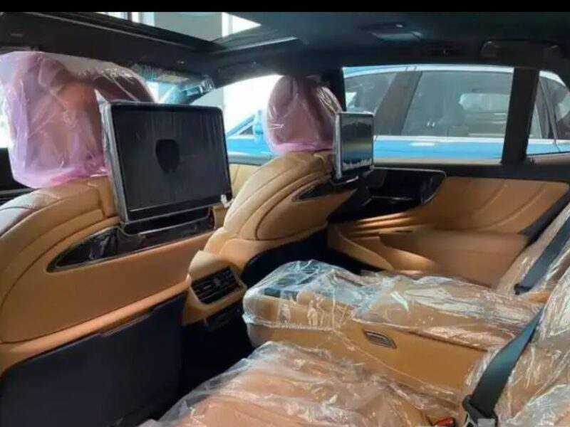 2023 Lexus IS 500 5.0-liter V8 Petrol Engine White Tan Sedan GCC Specs Automatic