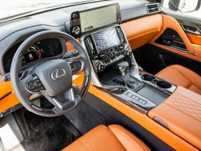 2024 LEXUS LX600 VIP 3.5 Litres 6 Cylinders petrol Engine Black Tan SUV GCC Specs