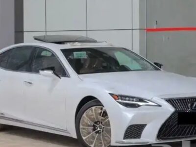 2023 Lexus IS 500 5.0-liter V8 Petrol Engine White Tan Sedan GCC Specs Automatic