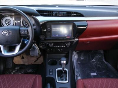 2024 Toyota HILUX GLX 2.7 Litres 4 Cylinders Petrol Engine Black Red Pickup Truck