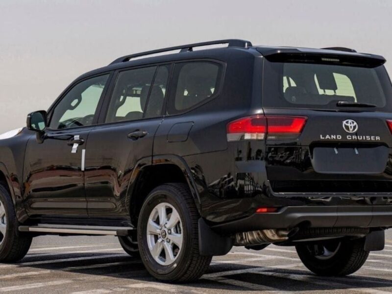 2025 Toyota Land Cruiser GXR 4.0 Litres 6 Cylinders Petrol Engine Black SUV Automatic