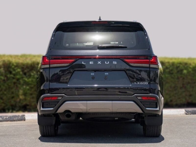 2024 LEXUS LX600 ASHWOOD EDITION 3.5L 6 Cylinders Petrol Engine Black Red SUV GCC