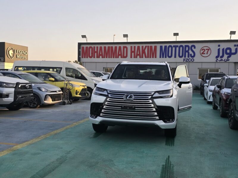 2026 Lexus LX 600 3.5 Litres 6 Cylinders Petrol Engine White Tan SUV GCC Specs