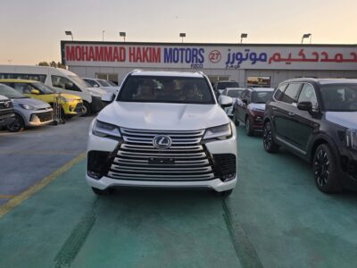 2026 Lexus LX 600 3.5 Litres 6 Cylinders Petrol Engine White Tan SUV GCC Specs