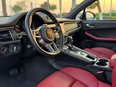 2021 Porsche Macan STD 2.0 Litres 4 Cylinders petrol Engine Grey Red SUV GCC Specs