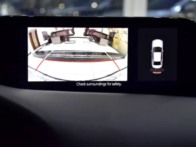 2023 Mazda 3 V Grade 4 Cylinders Petrol Engine White Black Sedan GCC Specifications