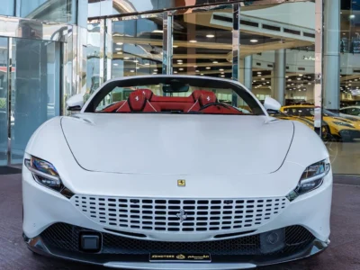 2025 FERRARI ROMA SPIDER 3.9 Litres 8 Cylinders Petrol Engine Red Convertible