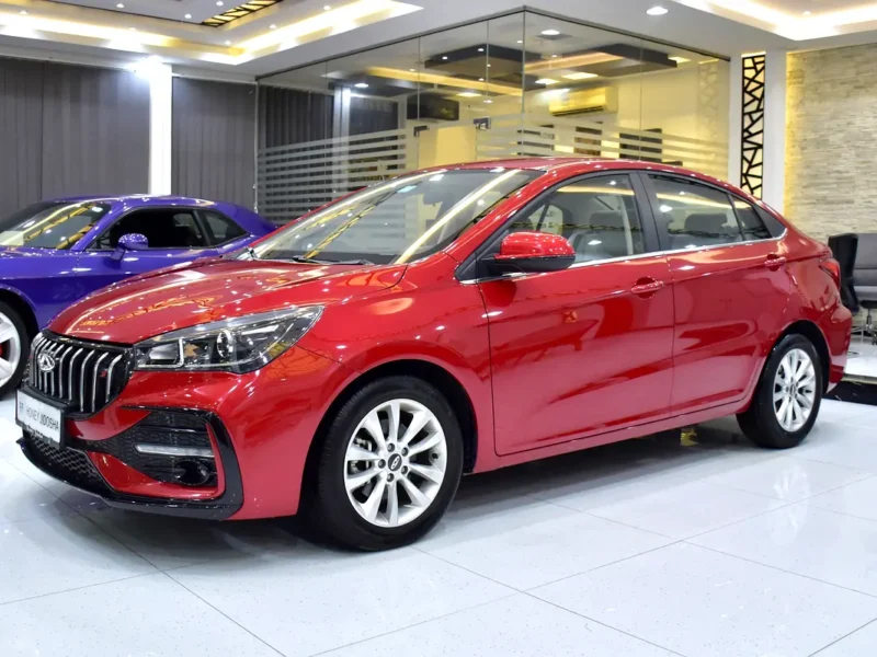 2026 Chery Arrizo 5 Comfort 4 Cylinders Petrol Engine Red Beige Sedan GCC Specs