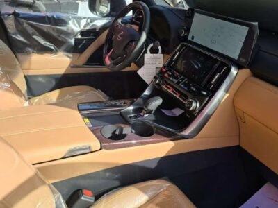 2026 Lexus LX700h 3.5 Litres 6 Cylinders Hybrid Engine White Tan SUV GCC Specs