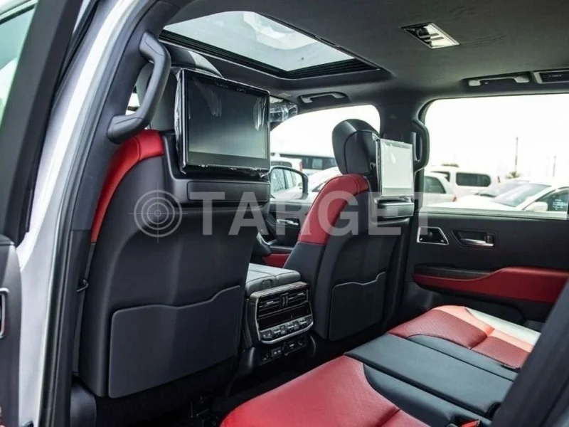 2024 Toyota Land Cruiser VXR 3.5 Litres V6 PETROL Engine Silver Red SUV Automatic
