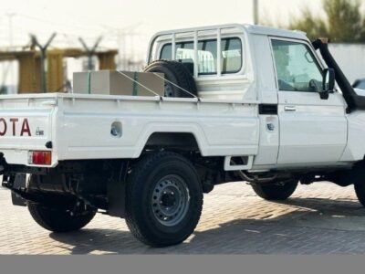 2024 Toyota Land Cruiser LC79 4.2 Litres V6 DIESEL Engine White Grey Pickup Truck