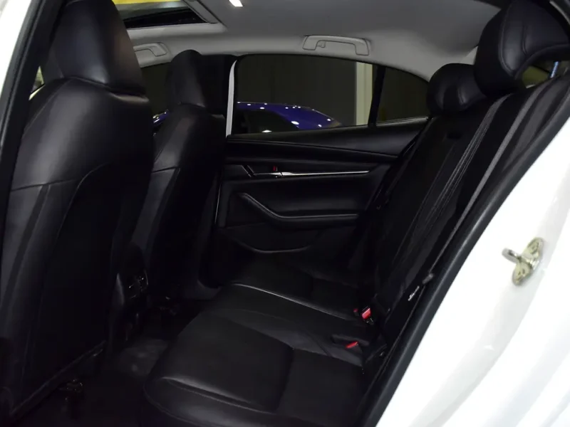 2023 Mazda 3 V Grade 4 Cylinders Petrol Engine White Black Sedan GCC Specifications