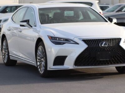 2024 Lexus LC 500 5.0-liter V8 Petrol Engine White Black Luxury Sedan GCC Specs