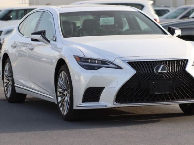 2024 Lexus LC 500 5.0-liter V8 Petrol Engine White Black Luxury Sedan GCC Specs