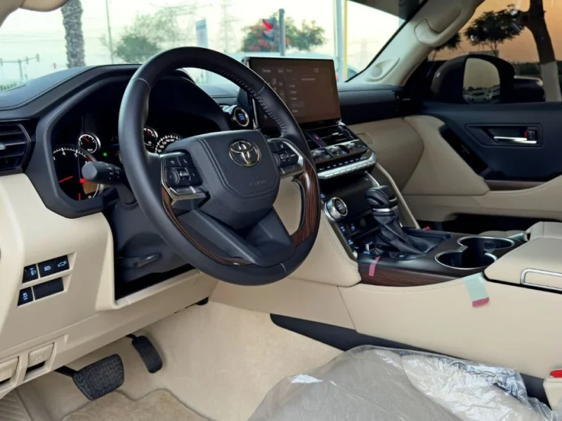 2024 Toyota Land Cruiser GXR 3.5 Litres V6 Twin Turbo Petrol Engine Bronze Beige SUV GCC