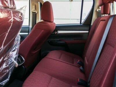 2024 Toyota HILUX GLX 2.7 Litres 4 Cylinders Petrol Engine Black Red Pickup Truck