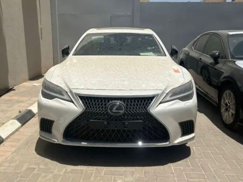 2023 Lexus IS 500 5.0-liter V8 Petrol Engine White Tan Sedan GCC Specs Automatic