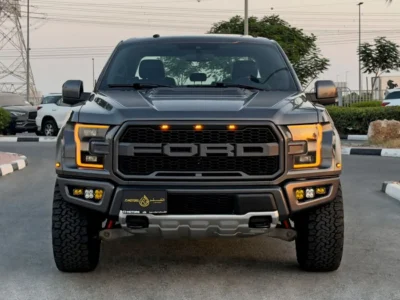 2020 Ford F150 Raptor SUPER CAB 3.5 Litres 6 Cylinders Petrol Engine Grey Black Pickup GCC