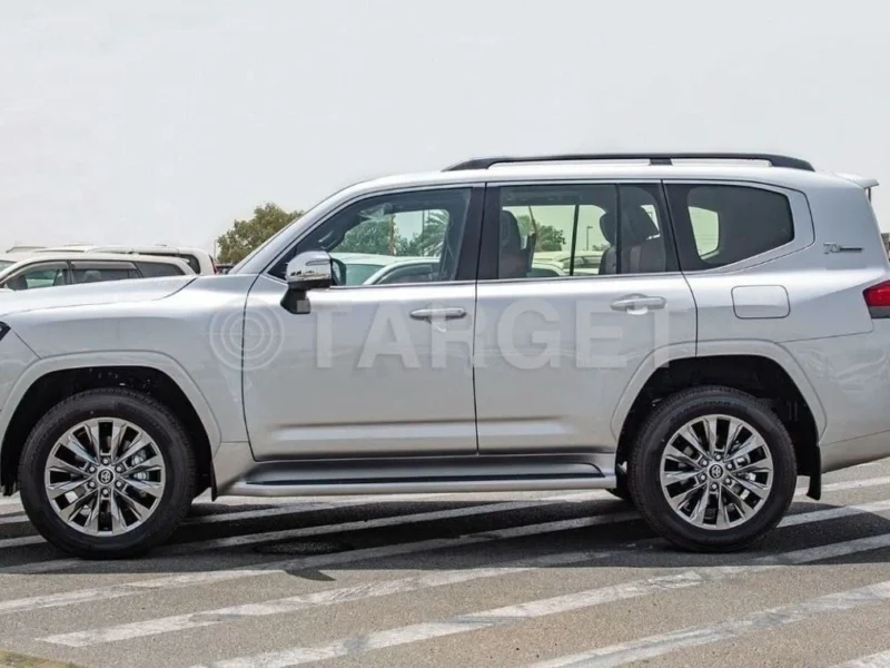 2024 Toyota Land Cruiser VXR 3.5 Litres V6 PETROL Engine Silver Red SUV Automatic