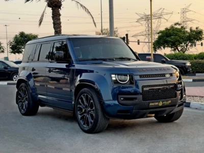 2026 Land Rover Defender Octa D110 P635 4.4 L 8 Cylinders Blue White SUV GCC Specs