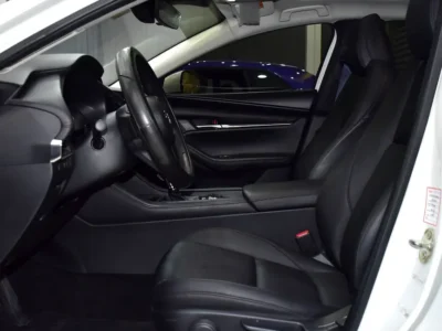 2023 Mazda 3 V Grade 4 Cylinders Petrol Engine White Black Sedan GCC Specifications