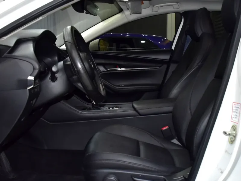 2023 Mazda 3 V Grade 4 Cylinders Petrol Engine White Black Sedan GCC Specifications