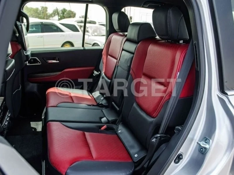 2024 Toyota Land Cruiser VXR 3.5 Litres V6 PETROL Engine Silver Red SUV Automatic