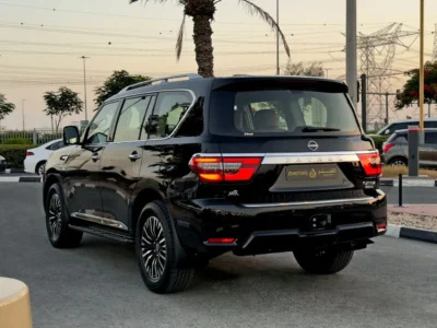 2024 Nissan Patrol LE Platinum V8 Petrol Engine Black Tan SUV GCC Specifications