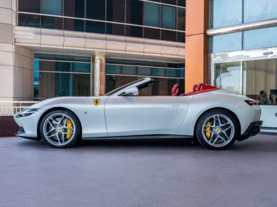 2025 FERRARI ROMA SPIDER 3.9 Litres 8 Cylinders Petrol Engine Red Convertible