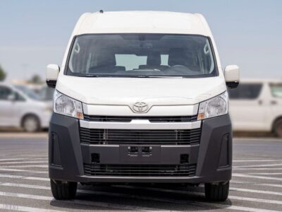 2025 Toyota Hiace Commuter GL High Roof 3.5L 6 Cylinders Petrol Engine White Black Van