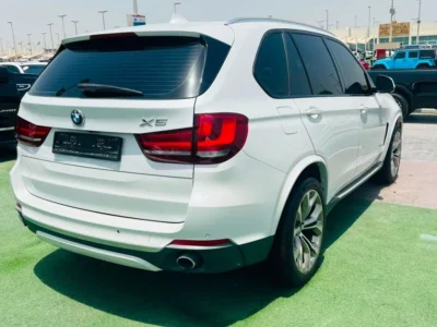 2016 BMW X5 35i EXCLUSIVE 3.0 Litres V6 Petrol Engine White Brown SUV GCC Full Options