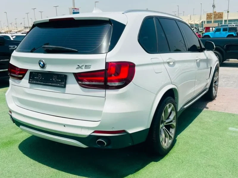 2016 BMW X5 35i EXCLUSIVE 3.0 Litres V6 Petrol Engine White Brown SUV GCC Full Options