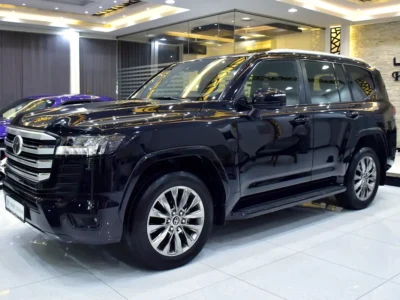 2022 Toyota Land Cruiser GXR 3.5 Litres 6 Cylinders Petrol Engine Black SUV GCC Specs