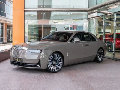 2025 ROLLS ROYCE GHOST SILVER BADGE 6.8L 12 Cylinders Petrol Engine Beige White Sedan