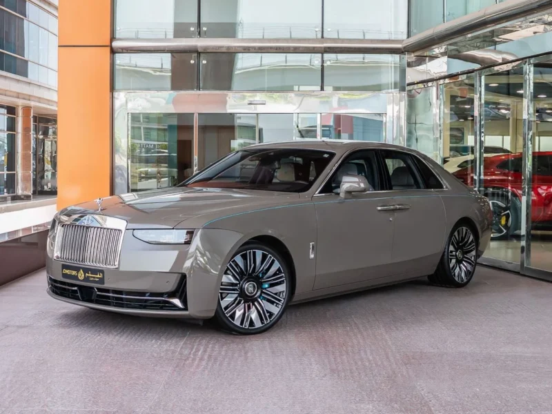 2025 ROLLS ROYCE GHOST SILVER BADGE 6.8L 12 Cylinders Petrol Engine Beige White Sedan