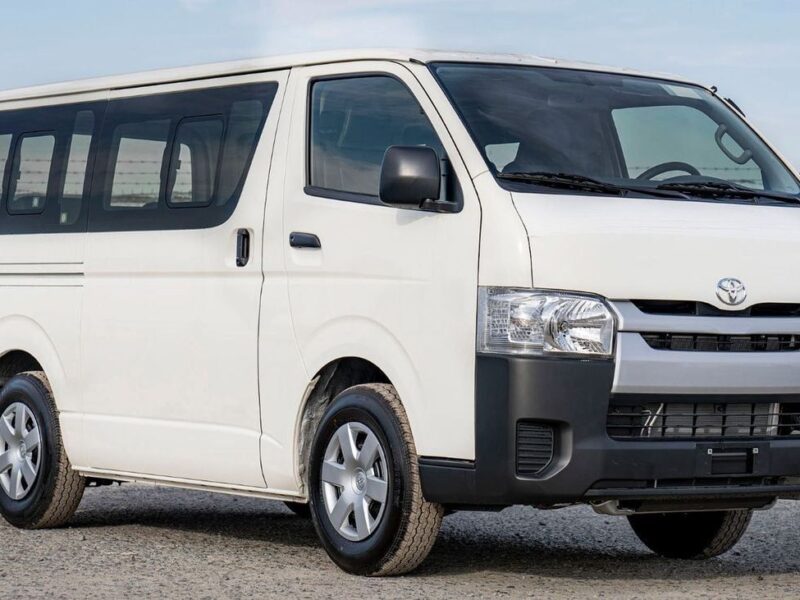 2025 Toyota Hiace 2.7 Litres 4 Cylinders Petrol Engine White Black Van Mid Roof Manual