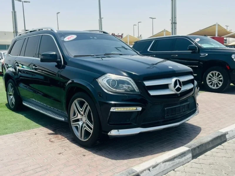2015 MERCEDES BENZ GL 500 AMG Sport 4.6 Litres V8 Petrol Engine Black Brown SUV Full Options