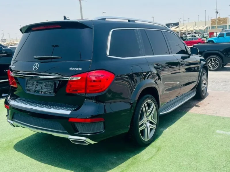 2015 MERCEDES BENZ GL 500 AMG Sport 4.6 Litres V8 Petrol Engine Black Brown SUV Full Options