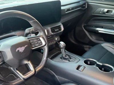 2024 Ford Mustang GT PREMIUM 5.0 Litres V8 Petrol Engine White Black Convertible