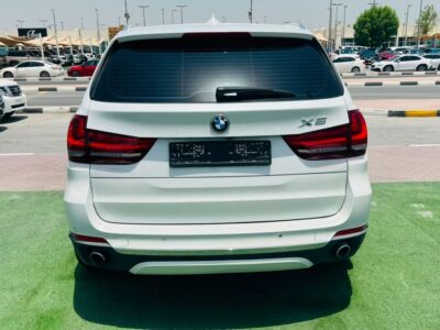 2016 BMW X5 35i EXCLUSIVE 3.0 Litres V6 Petrol Engine White Brown SUV GCC Full Options
